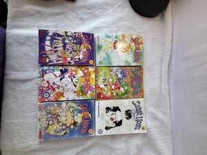 Sailor Moon Pocket Edition Manga Lot of 6  (Volumes 1, 2, 4, 7, 9, and SuperS 4)